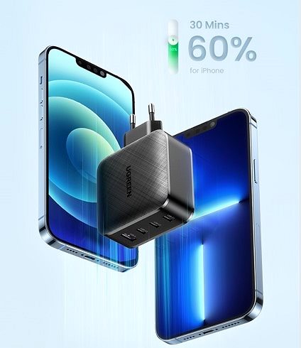 AC Adapter Ugreen 65W Wall Charger (3C1A) EU ...