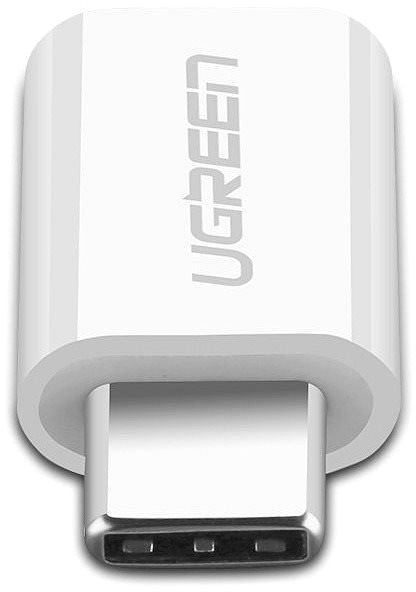 Adapter Ugreen USB-C (M) to Micro USB (F) OTG Adaptor White Screen