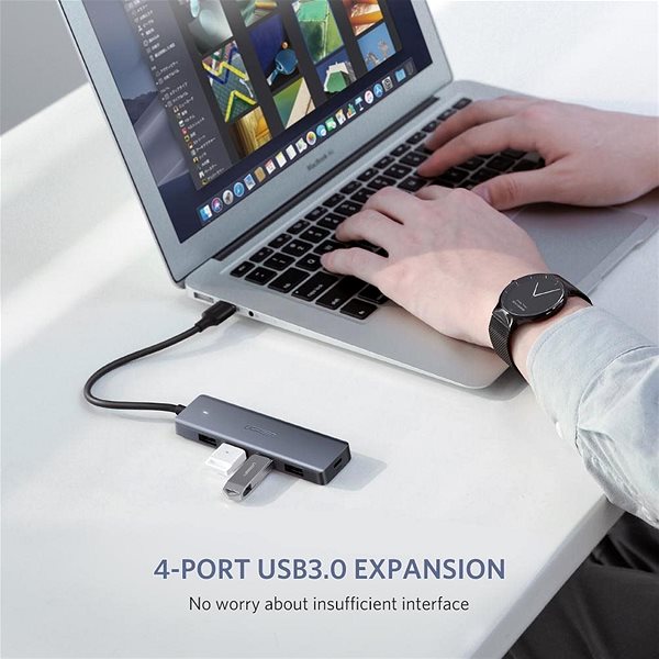 USB Hub Ugreen USB 3.0 A 4 Ports HUB Lifestyle
