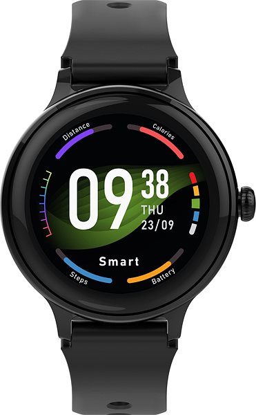 Smart Watch WowME Round Mini black ...