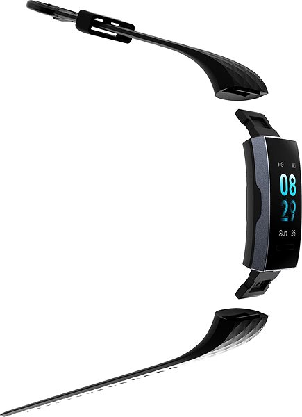 Fitness Tracker Wowme ID151, Black Features/technology