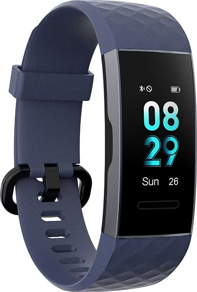 Fitness Tracker Wowme ID151 Blue Lateral view
