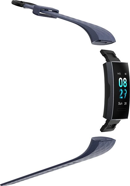Fitness Tracker Wowme ID151 Blue Features/technology