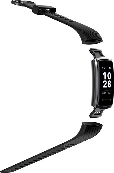 Fitness Tracker Wowme ID152 Black Features/technology