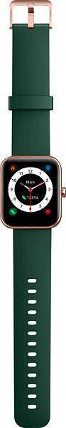 Smart Watch WowME ID206 Pink/Dark Green Lateral view