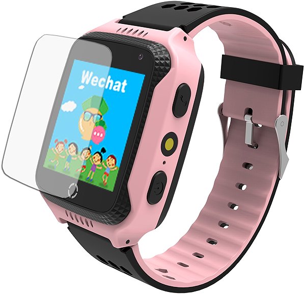 Glass Screen Protector WOWME Screen Protector for Kids Smile Lateral view