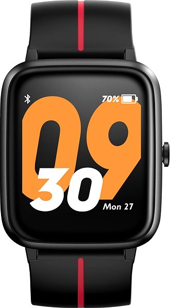Smartwatch WowME Sport GPS schwarz / orange ...