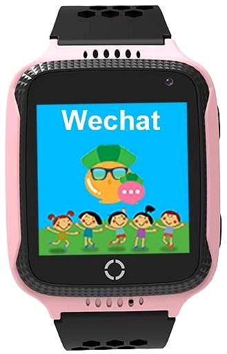 Smart Watch WowME Kids Smile Pink Screen