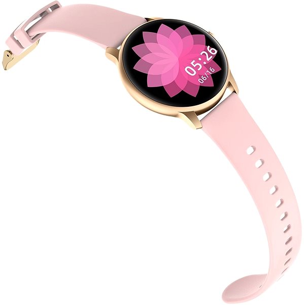 Smart Watch WowME KW66 Pink Lateral view