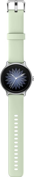 Smartwatch WowME Lotus Silver/Green Seitlicher Anblick