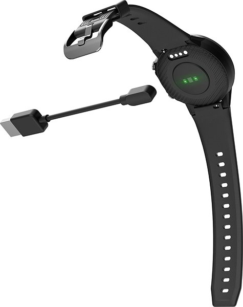 Smartwatch WowME Roundsport - schwarz Mermale/Technologie