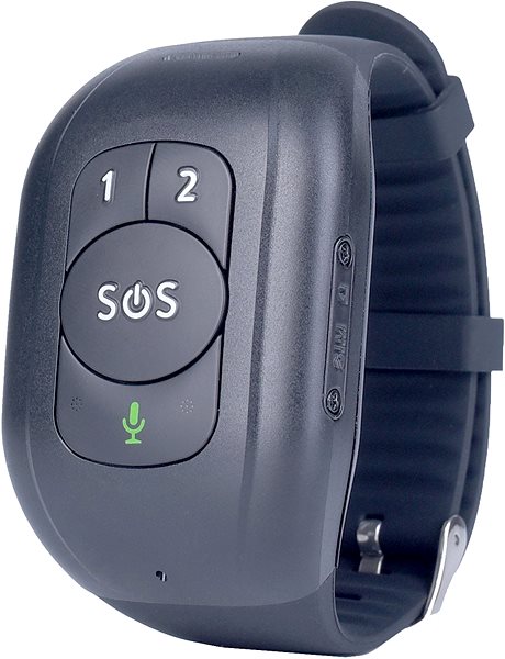 Smart Watch WowME Senior SOS Band Plus Lateral view