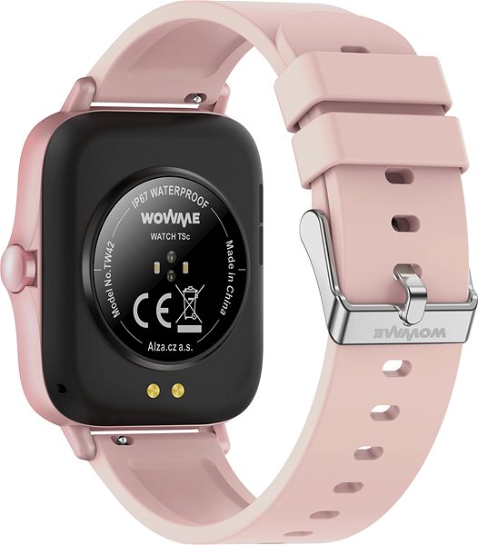 Smartwatch WowME Watch TSc pink Rückseite