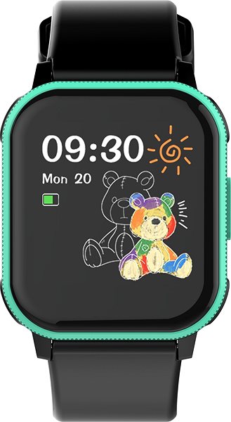 Smart Watch WowME Kids Play Black/Green Screen