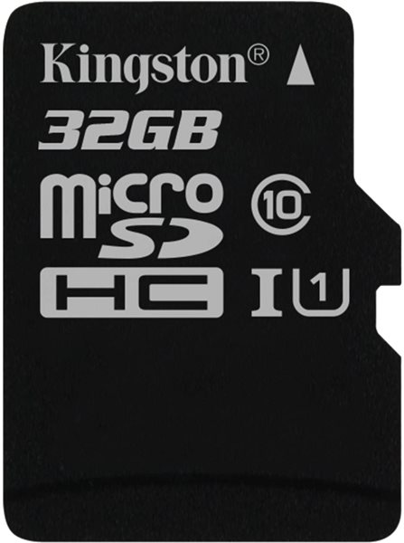 Memóriakártya Kingston MicroSDHC 32GB Class 10 UHS-I + SD adapter ...