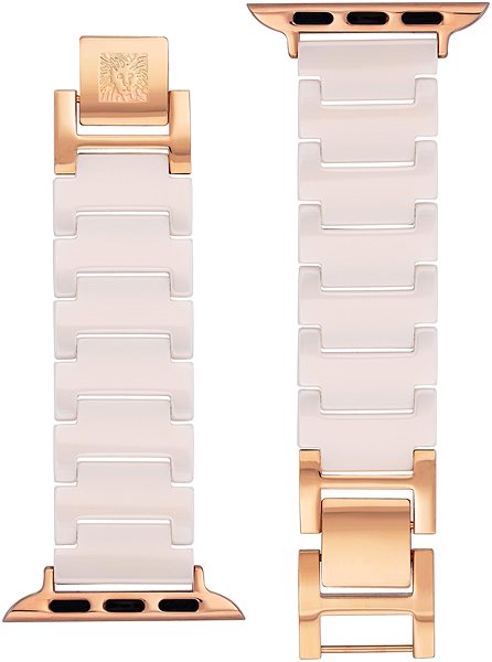 Remienok na hodinky Anne Klein Remienok na Apple Watch 42 mm/44 mm/45 mm/49 mm blush ...