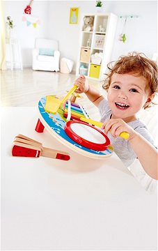 Hape Kinder Instrument Kleiner Tamburinspieler