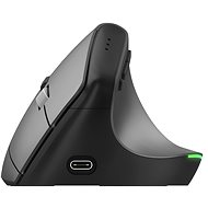 Eternico Wireless 2.4 GHz & Double Bluetooth Rechargeable Vertical Mouse MV470 šedá - Myš