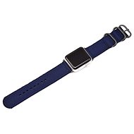 Eternico Nylon Bank pro Apple Watch 38mm / 40mm / 41mm tmavě modrý - Řemínek