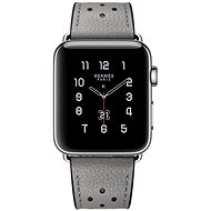 Eternico 38mm / 40mm / 41mm Leather Band pro Apple Watch šedý - Řemínek