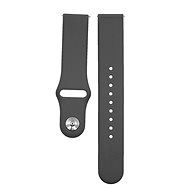 Eternico Quick Release 20 Silicone Band černý pro Samsung Galaxy Watch - Řemínek