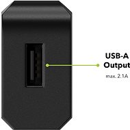 AlzaPower Smart Charger 2.1A černá - Nabíječka do sítě