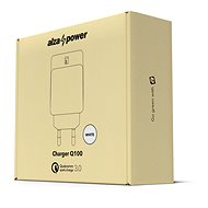 AlzaPower Q100 Quick Charge 3.0 bílá - Nabíječka do sítě