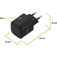 AlzaPower G130 mini Fast Charge 30W černá - Nabíječka do sítě