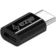 AlzaPower Mini Series Micro USB - USB-C černá - Redukce