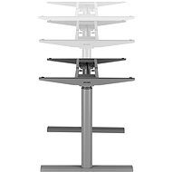 AlzaErgo Table ET1 Ionic šedý - Výškově nastavitelný stůl