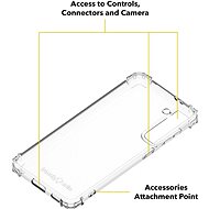 AlzaGuard Shockproof Case pro Samsung Galaxy S21 5G - Kryt na mobil