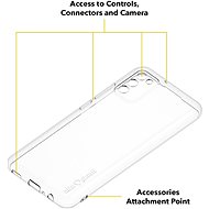 AlzaGuard Crystal Clear TPU Case pro Samsung Galaxy A02s - Kryt na mobil