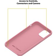AlzaGuard Premium Liquid Silicone Case pro iPhone 11 Pro růžové - Kryt na mobil