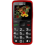 Aligator A675 Senior červená - Mobilní telefon