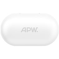 AlzaPower EAZY bílá - Bezdrátová sluchátka