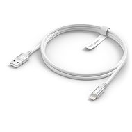 AlzaPower AluCore Lightning MFi (C89) 2m stříbrný - Datový kabel
