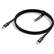 AlzaPower AluCore USB-C to Lightning MFi 2m černý - Datový kabel