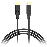 AlzaPower Core USB-C / USB-C 3.2 Gen 1, 5A, 100W, 0.5m černý - Datový kabel