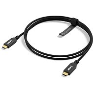 AlzaPower AluCore USB-C / USB-C 2.0, 5A, 100W, 1m černý - Datový kabel