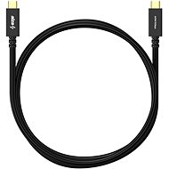 AlzaPower AluCore USB-C / USB-C 3.2 Gen 1, 3A, 60W, 0.5m černý - Datový kabel