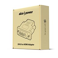 AlzaPower DVI-D (24+1) (M) na HDMI (F) - Redukce