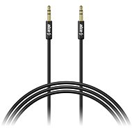 AlzaPower Core Audio 3.5mm Jack (M) to 3.5mm Jack (M) 1m černý - Audio kabel