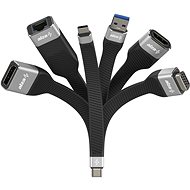 AlzaPower FlexCore USB-C to USB-C 2.0, 5A, 100W - Datový kabel