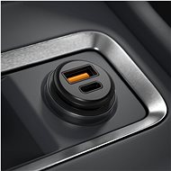 AlzaPower Car Charger C520 Fast Charge + Power Delivery černá - Nabíječka do auta