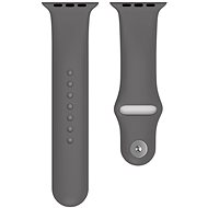 Eternico Essential pro Apple Watch 42mm / 44mm / 45mm carbon gray velikost S-M - Řemínek