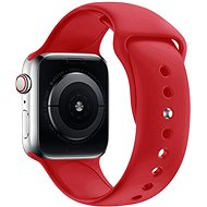 Eternico Essential pro Apple Watch 42mm / 44mm / 45mm cherry red velikost S-M - Řemínek