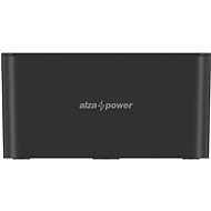AlzaPower Cable Box Basic Small černý - Organizér kabelů