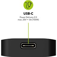 AlzaPower USB-C Dock Station 5v1 černý - Dokovací stanice