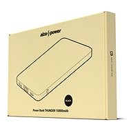 AlzaPower Thunder 10000mAh Fast Charge + PD3.0 černá - Powerbanka