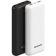 AlzaPower Onyx 20000mAh Fast Charge + PD3.0 bílá - Powerbanka